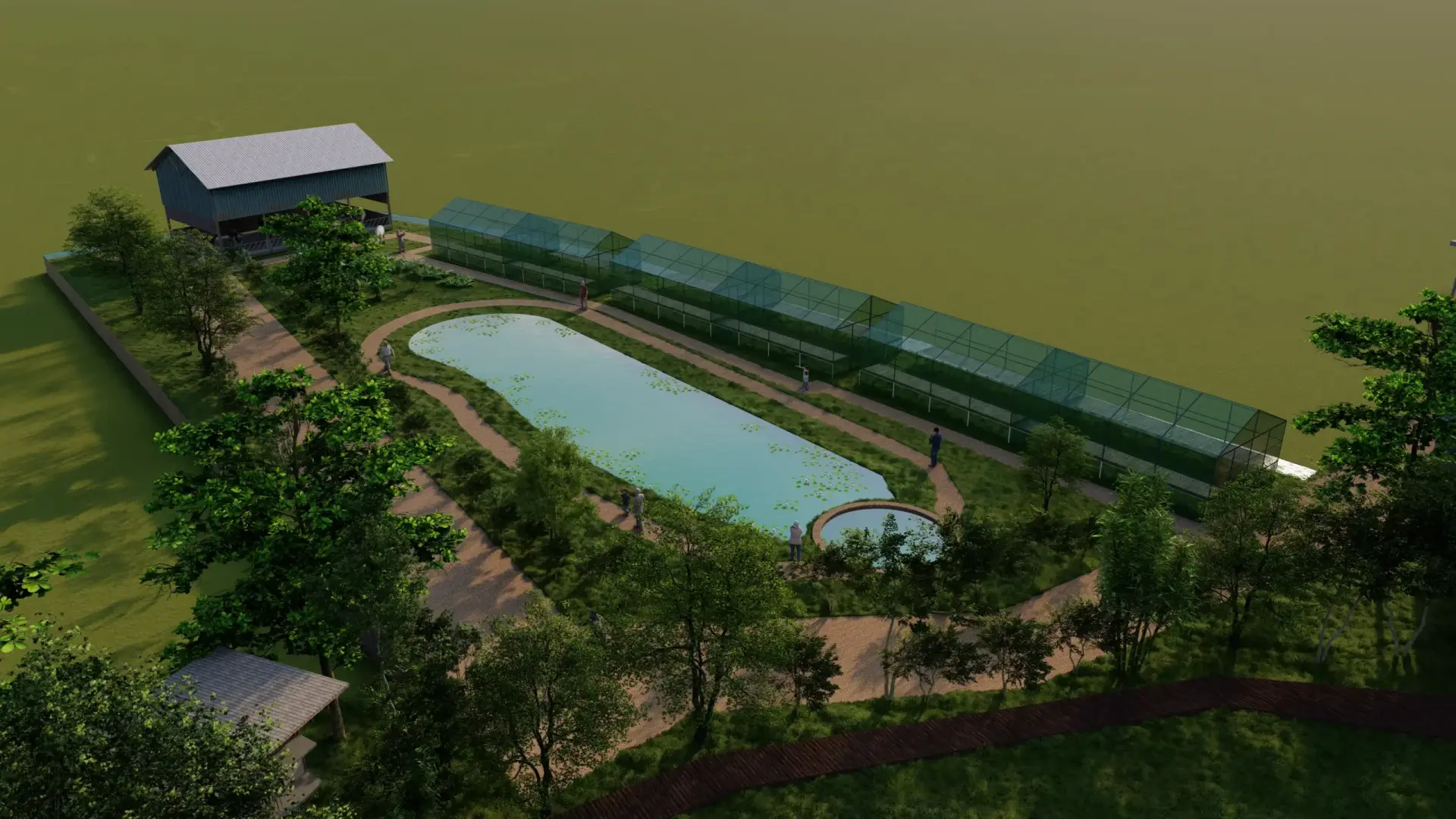 Villa detail and property development